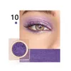 Pudaier Ombretto singolo 12 colori Glitter Trucco Pigmenti Ombretto luccicante Ombretto metallizzato opaco Cosmetici