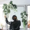 Decorative Flowers Wedding Scene Simulation Arch Flower Decorations Supplies Festival Party Stage Background Floral Ornaments Product