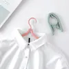 Nouveau 2024 8pcs Hangle de vêtements en plastique multifonctionnel SAVEMENT SAUVEZ CONSTER PLIBLE CRÉATION DES VOITS CRÉATIVE ENFANT BÉBÉ HANGER1.pour