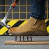 Bottes Tabines de sécurité imperméables Chaussures hommes Anti-perçage