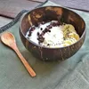 Bowls Coconut Shell Bowl Polished Healthy For Kitchen Salad Smoothie Acai