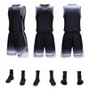 Uomo Bambini Maglia da basket Set Tuta da donna in bianco Abbigliamento sportivo Kit Traspirante Ragazza Ragazzi Uniformi Tuta da allenamento 240325