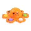 Descompressão Brinquedo Fidget Brinquedos Face Mudando Push Bubble Sile Chaveiro Fingertip Gyro Jogo Criativo Sensory Ansiedade Gota Entrega Presente Dhwes