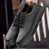 Casual Shoes Men Lace Up Cowhide Fashion Male Genuine Leather Outdoor Moccasins Breathable Oxfords Leisure Driving