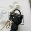 أكياس الكتف ins سلسلة الأزياء حقيبة صغيرة نساء 2022 New Lingge prosonsile Crossbody Box Handheld H240401