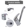 Kitchen Faucets Tap Faucet Sink Swivel Washbasin Water Nozzles Zinc Alloy Accessories Basin Cold Durable