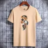 Męskie koszule zabawne niedźwiedź harajuku tshirt dla mężczyzn Summer T-shirt Short Sleevet-Shirt Męskie ubrania Mężczyzna