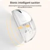 Breast Pad Wearable Breast Pump Hands Free Electric Breast Pumps Comfort Milk Collector Lightweight with LED Display 4 Modes 12 Levels 240330
