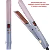 3D Fluffy Corn Curling Iron Tongs LCD Display Wave Electric Ceramic Negative Ion Digital Styling Tools 240325