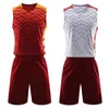 Children Training Suits Men Reversible Basketball Set Sportswear Double Side Jersey Jerseys Sets 240318