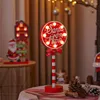 Party Decoration Led Glow Santa Claus At This Stop Sign Perfect For Christmas Parties Desktop Centre Exquisite Workmanship