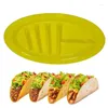 Support d'assiettes à tacos, affichage antiadhésif, plateau à crêpes facile d'accès pour boulangerie, Restaurant, maison, café, magasin