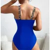 Zomer sexy zwemkleding uit één stuk dames gesloten badmode push-up zwemkleding bodysuit badpakken beachwear zwembadbader 240401