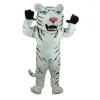 Costumes Halloween White Tiger Mascot Costume High Quality Cartoon Anime theme character Adults Size Christmas Party Outdoor Advertising Ou