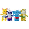 Word Party Text Party Panda Cheetah Kangaroo Elephant Plush Toys Wholesale Cartoon Cute