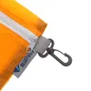 Borse per la spesa 1PC 4 colori nylon rivestito in tessuto siliconico impermeabile cerniera borsa portaoggetti con gancio organizzatore tascabile per escursionismo da campeggio