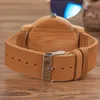 Wristwatches Mens Handmade Casual Fashional Strap Verawood Quartz Movement Analog Wood Watch Wristwatch