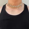 Halsketten mit Anhänger, einzigartige Halskette/Ohrringe aus Metall, elegante Dornen-Schlüsselbeinkette/Ohrhänger, längenverstellbares Halsketten-Accessoire