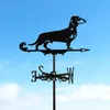 Decorative Figurines Metal Animal Weather Vane Roof Garden Yard Decoration For Outdoor Farm