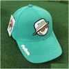 Snapbacks Golf Hat Mesh Regulowane korek z klipsami markery Ball 230603 Dostawa Dh1rt