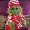 Décorations de Noël Poupée Mignonne Peluche P Jouet Cadeaux de Noël pour enfants Décoration de la maison En stock 3 211223 Meilleure qualité Drop Livraison Jardin Dhxkd