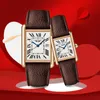Couple watches A pair of new men and women fashion watches Qixi Valentines Day gifts