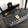 Designertas Mode Marmont Schoudertassen Luxe handtassen Dames Crossbody Dionysus Klassieke draagtas 3 maten Luxe kwaliteit echt leer met serienummer Tas