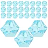 Vases 450 Pcs Simulated Ice Fake Decor Decorative Cubes Artificial Model Acrylic Reusable Po Prop