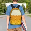 Sac à dos en mousse de bière, sac à dos pour garçons et filles, cartable de dessin animé pour enfants, sac à dos de voyage à bandoulière de grande capacité