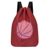 Sac à dos Sports de plein air cordon pour femmes hommes Fitness volley-ball basket-ball sac de rangement formation