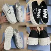 Double Wheel Re Nylon Gaardine Sneakers 1E260m White Double Wheel Sneakers Luxury Sneakers Women Sneakers Platform Sneakers Classics Retro Triangle Sneaker 35 42