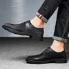 Dress Shoes Men's Genuine Leather Lace Up Soft Soled Business Banquet Formal Wedding Simple Casual