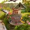 Autres fournitures d'oiseaux à l'extérieur de la mangeoire sauvage 1pcs fiable pratique en métal efficace détachable mangeoires de colibris pour jardin cour