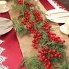 Decorative Flowers Simulated Berry Branches Artificial Plant Flower Arrangement Fake Christmas Tree Party Decoration Home Supplies