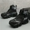 Boots Automne Hiver High Top Men's Platform Sneakers respirant hommes Chaussures grosses Trainers Men Boots Tenis Masculino Zapatillas Hombre