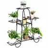 Assiettes décoratives 7 niveaux en pot présentoir Patio jardin multicouche plante support étagère en métal fret gratuit chambre décor décoration de la maison