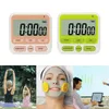 Digital Screen Kitchen Timer Large Display Digital Timer Square Cooking Count Up Countdown Alarm Clock Sleep Stopwatch Clock