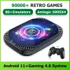 Мини-игровая приставка X4 Amlogic S905X4 EE4.6 для PS1/DC/N64/PSP, классические ретро-игры 90000, Android 11, 4K/8K HD, Wi-Fi, ТВ, видеоигровой плеер