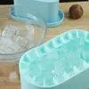 Baking Moulds Silicone Mini Ice Bucket Refrigerator-friendly Mold Flexible Cube Tray For Quick Freezing Home Making