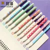 Gel Pen 10 Colors Per Set Black Ink Sweet Case Design ( 10pcs/Set)