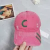 Tasarımcılar Beyzbol Kapakları Moda Top Kapağı Erkek Kadın Klasik Ayarlanabilir Şapkalar Açık Yaz Spor Şapkası Düz ​​Renk Mektup Kapağı Lüks Gündelik Casquette Bld24412