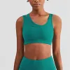 BHA's top vrouwen yoga sport beha naadloze bh mesh paneel een schouder nep tweedelig sexy lingerie hardloop gym training gratis verzending