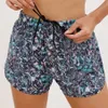 Ll feminino yoga outfits curto forrado shorts de corrida com zíper bolso ginásio senhoras casual roupas esportivas para meninas exercício fitness