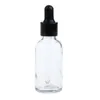 Bottiglie di stoccaggio 12 boccette di profumo in vetro da 30 ml con pipetta contagocce per massaggi di bellezza