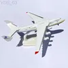 Aircraft Modle 20cm 1/400 Alloy Antonov 225 An-225 Mriya Airplane Metal Model an225 Collection Toys mrija UkraineTransport Dream AN 225 plane YQ240401