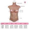 Breast Pad Silicone Fake Breast CDE Cup Chests Realistic Cosplay No-oil Artificial Boobs for Transgender Crossdressers Drag Queen Shemale 240330