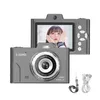 Portable Kids Camera 1080P Compact 48MP Dual Lenses Optical Zoom for Boys Girls Adult Teenagers 240327