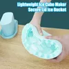 Baking Moulds Silicone Mini Ice Bucket Refrigerator-friendly Mold Flexible Cube Tray For Quick Freezing Home Making