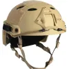 Taktisches Zubehör Schnell verstellbarer Helm Hochwertiger Schutz Paintball Wargame Airsoft Radfahren Cs Rail Helme Jagd Drop Del Dhlnv