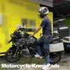 Motorkleding Kniebeschermer Verstelbare motorcrossuitrusting Set Guards Beschermend wintermasker Outdoor sportuitrusting